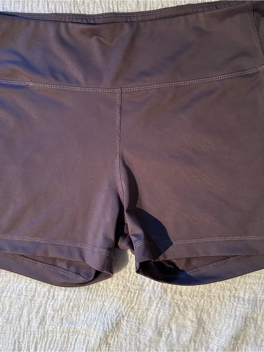 PUMA Women's L Purple Athletic Workout Shorts